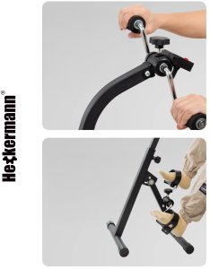 Rower stacjonarny Heckermann Rowerek do ćwiczeń Heckermann CQ-MB03 Rehabilitcyjny rotor treningowy rąk i nóg 10