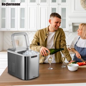 Kostkarka do lodu Heckermann Kostkarka do lodu YT-E-005AN Ekspresowy lód maszyna do kostek 4