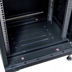 Szafa Netberg Szafa RACK 19" 22U NETBERG Stojąca Instalacyjna 600x600 mm Otwierane Boki 8