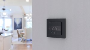 heat it Termostat Heatit Z-TRM6 Black Matt Z-Wave Thermostat 3600W 16A 868,4 Mhz 13