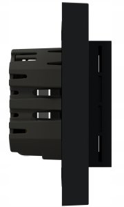 heat it Termostat Heatit Z-TRM6 Black Matt Z-Wave Thermostat 3600W 16A 868,4 Mhz 7