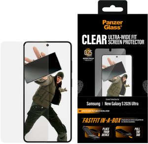 PanzerGlass Szkło ochronne PanzerGlass Screen Protector Samsung Galaxy S26 Ultra | U-Wide Fit w. FASTFIT IN-A-BOX 2