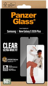 PanzerGlass Szkło ochronne PanzerGlass Screen Protector Samsung Galaxy S26+ | U-Wide Fit w. EasyAligner 3