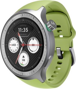 Smartwatch Motorola Motorola moto watch, 512 MB, Silver_Stainless Steel+Herbal Garden_Silicone (Silver) 3