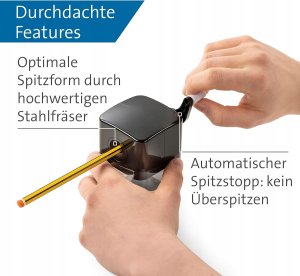 Dahle DAHLE Temperówka 144 czarny (00144-16862) 10