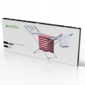 Suszarka do ubrań ACM -AVENIDO AV 7830 Składana elektryczna suszarka do ubrań 11