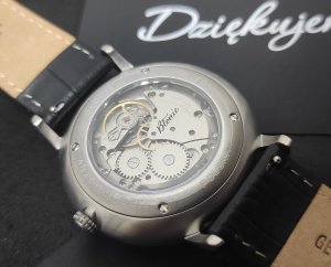 Zegarek BŁONIE Zegarek Błonie Zodiak Mechaniczny Biały męski . 15