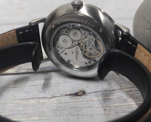 Zegarek BŁONIE Zegarek Błonie Zodiak Mechaniczny Biały męski . 10