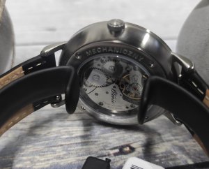 Zegarek BŁONIE Zegarek Błonie Zodiak Mechaniczny Czarny męski . 13