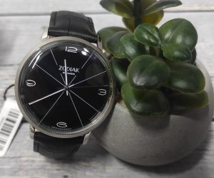 Zegarek BŁONIE Zegarek Błonie Zodiak Mechaniczny Czarny męski . 3