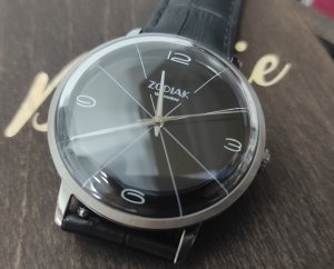 Zegarek BŁONIE Zegarek Błonie Zodiak Mechaniczny Czarny męski . 8