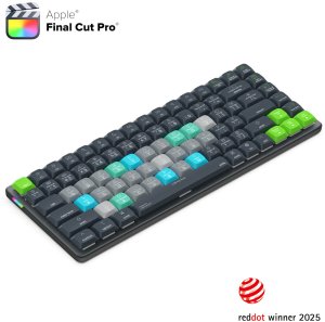Klawiatura Jcpal JCPal Bezprzewodowa klawiatura Dash Wireless Shortcut Keyboard - Final Cut Pro 6