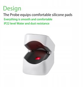 Pulsoksymetr ProMedix Pulsoksymetr napalcowy medyczny pulsometr oksymetr Promedix PR-870 1.5” HD LED+ 2x Maseczki medyczne CE EN 14683:2019 - zestaw - 2