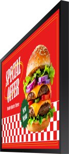 Monitor Samsung OH46DX-W - 117 cm (46") Klasa przekątnej OHDX Series wyświetlacz LCD z podświetleniem LED - Cyfrowe oznakowanie zewnętrzne - Full Sun - Tizen OS - 1080p 1920 x 1080 - czarny łupek 4