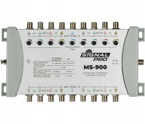 WZMACNIACZ DO MULTISWITCHY MS-900 9 WEJŚĆ / 9 WYJŚĆ SIGNAL PRO 2