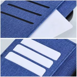 Markowe Kabura GOMMA Book do SAMSUNG A37 5G niebieski 3