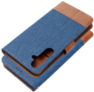 Markowe Kabura JEANS Book do SAMSUNG A57 5G niebieski 2