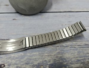 Lavvu Bransoleta stalowa do zegarka 16 mm Lavvu LS2AS16 srebrna rozciągana . 5