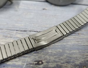 Lavvu Bransoleta stalowa do zegarka 16 mm Lavvu LS2AS16 srebrna rozciągana . 6