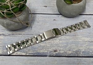 Lavvu Bransoleta stalowa do zegarka 20 mm Lavvu LS2BS20 srebrna zwężana o 4 mm . 2