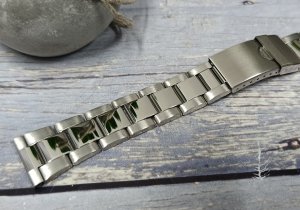 Lavvu Bransoleta stalowa do zegarka 20 mm Lavvu LS2BS20 srebrna zwężana o 4 mm . 6
