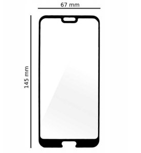 spacecase Szkło Hartowane Glass 5D Do Huawei P20 3