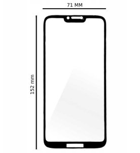 spacecase Szkło Hartowane Glass 5D Do Moto G7 Power 3