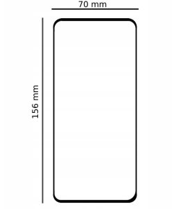 spacecase Szkło Hartowane Glass 5D Do Realme 8 5G/Narzo 30 5G 4