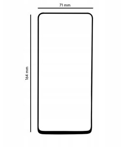 spacecase Szkło Hartowane Glass 5D Do Moto G200 5G 9