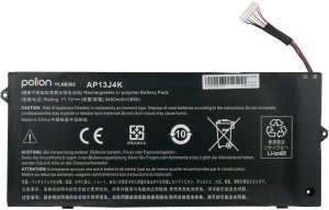 Bateria Polion Bateria do laptopa ACER AP13J4K Chromebook C720 C720P 3400mAh 5