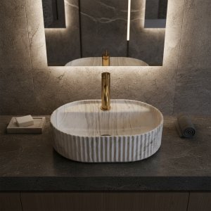 Umywalka Rea Umywalka nablatowa Rea Marcela 50 Kallisto 3