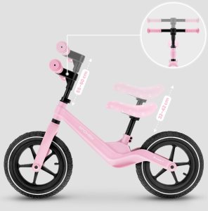 Spokey Rowerek biegowy Broomi różowy 946381 (R4109) 10