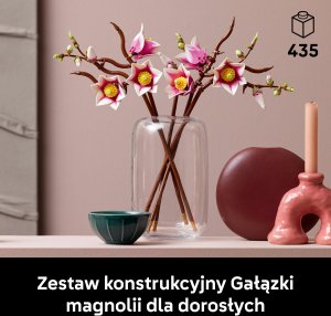LEGO Botanicals Gałązki magnolii (11510) 2