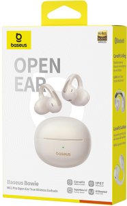 Słuchawki Baseus Słuchawki bezprzewodowe z klipsem otwarta konstrukcja Bowie MC1 Pro OWS - białe Słuchawki bezprzewodowe z klipsem otwarta konstrukcja Bowie MC1 Pro OWS - białe 2