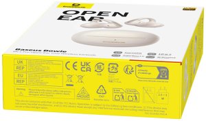 Słuchawki Baseus Słuchawki bezprzewodowe z klipsem otwarta konstrukcja Bowie MC1 Pro OWS - białe Słuchawki bezprzewodowe z klipsem otwarta konstrukcja Bowie MC1 Pro OWS - białe 6