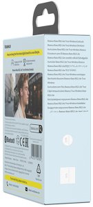 Słuchawki Baseus Słuchawki bezprzewodowe douszne Bass BS2 Lite TWS - niebieskie Słuchawki bezprzewodowe douszne Bass BS2 Lite TWS - niebieskie 8