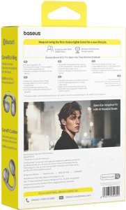 Słuchawki Baseus Słuchawki bezprzewodowe z klipsem otwarta konstrukcja Bowie MC1 Pro OWS - srebrne Słuchawki bezprzewodowe z klipsem otwarta konstrukcja Bowie MC1 Pro OWS - srebrne 3