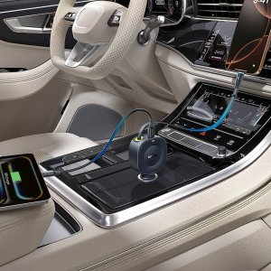 Ładowarka Baseus Ładowarka samochodowa USB-C ze zwijanym kablem USB-C 30W - czarna Ładowarka samochodowa USB-C ze zwijanym kablem USB-C 30W - czarna 5