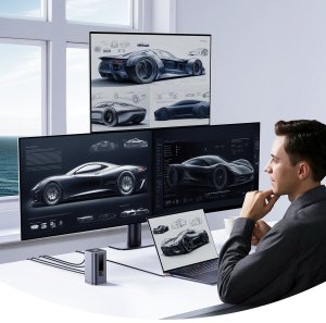 Stacja/replikator Baseus HUB Stacja dokująca 11w1 USB-C HDMI DP USB-A USB-C RJ45 PD mini jack 3.5mm ładowarka EU - szara HUB Stacja dokująca 11w1 USB-C HDMI DP USB-A USB-C RJ45 PD mini jack 3.5mm ładowarka EU - szara 10