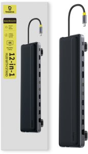 Stacja/replikator Baseus EliteJoy EH3 12w1 USB-C (B0114200) 4