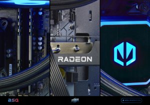 Komputer Better Side of Gaming Striker V22 AMD Ryzen 5 AMD Radeon RX 9060 XT 32GB DDR4 1000GB SSD Windows 11 9