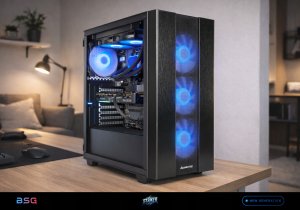 Komputer Better Side of Gaming Striker V23 AMD Ryzen 5 AMD Radeon RX 9060 XT 32GB DDR4 1000GB SSD Windows 11 7