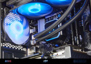 Komputer Better Side of Gaming Striker V23 AMD Ryzen 5 AMD Radeon RX 9060 XT 32GB DDR4 1000GB SSD Windows 11 8