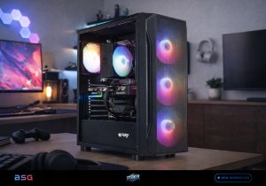 Komputer Better Side of Gaming Striker V19 AMD Ryzen 5 AMD Radeon RX 9060 XT 16GB DDR4 512GB SSD Windows 11 7