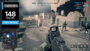 Komputer Better Side of Gaming Striker V19 AMD Ryzen 5 AMD Radeon RX 9060 XT 16GB DDR4 512GB SSD Windows 11 14