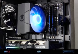 Komputer Better Side of Gaming Striker V19 AMD Ryzen 5 AMD Radeon RX 9060 XT 16GB DDR4 512GB SSD Windows 11 8