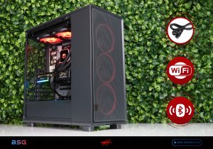 Komputer Better Side of Gaming Raptor V45 AMD Ryzen 7 AMD Radeon RX 9060 XT 32GB DDR4 1000GB SSD Windows 11 2