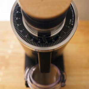 Młynek do kawy MiiCoffee DF54 Młynek do Kawy Jednodawkowy Czarny Żarna Płaskie 54mm 3
