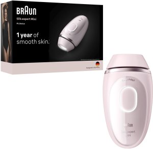 Depilator Braun Braun Silk-expert Mini roza - Fotoepilators PL1100PINK (8006530145558) 2