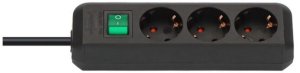 Brennenstuhl EXT CORD 1152300025 1.5M 3V BLACK 2